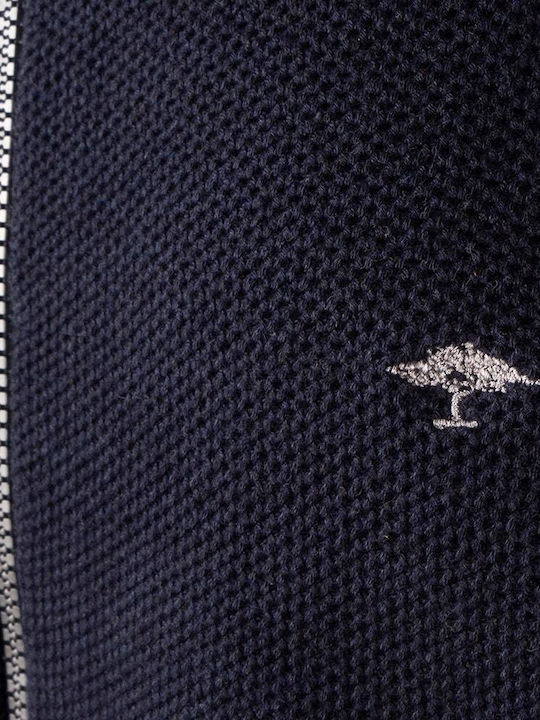 Men's Knitted Cardigan Blue