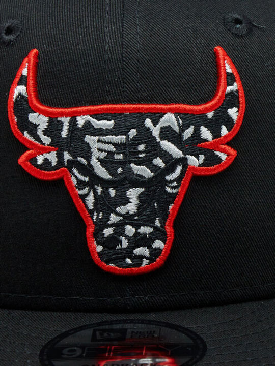 New Era Infill 950 Bulls Jockey Black