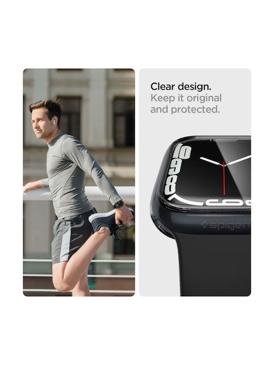 Spigen Ultra Hybrid Θήκη Σιλικόνης Space Clear για Apple Watch 7, 8, 9 (45 mm)