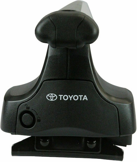 Toyota 2015-2022 (with Roof Rack Legs and Lock) Silver