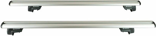 Toyota 2008-2010 (with Roof Rack Legs and Lock) Silver