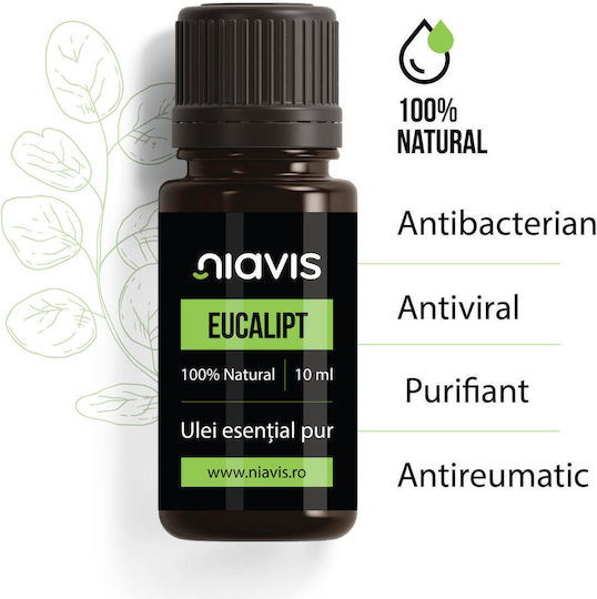 Niavis Αιθέριο Έλαιο Ευκάλυπτος 10ml