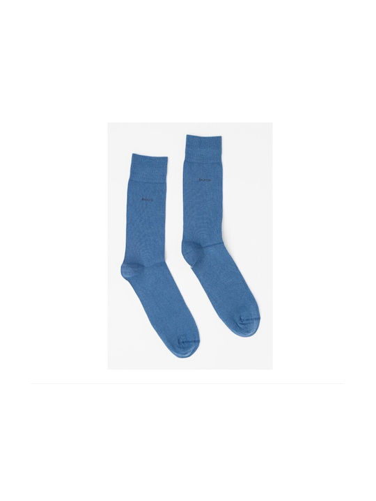 Hugo Boss Men's Patterned Socks BLUE 2Pack