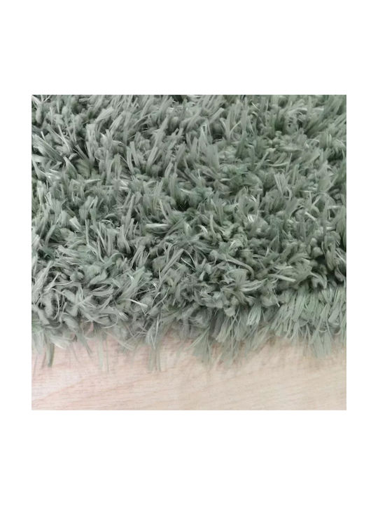 Rug Rectangular Shaggy Mint