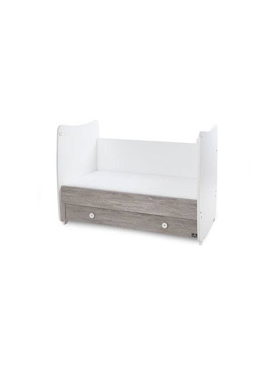 Lorelli Pătuț Bebeluși Dream White / Artwood pentru Saltea 70x140cm Lorelli Pătuț Bebeluși Dream White / Artwood pentru Saltea 70x140cm