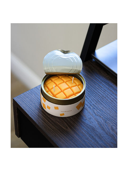 Candlehand Aromatisches Kerze in Gefäß mit Mango Parfüm 300gr
