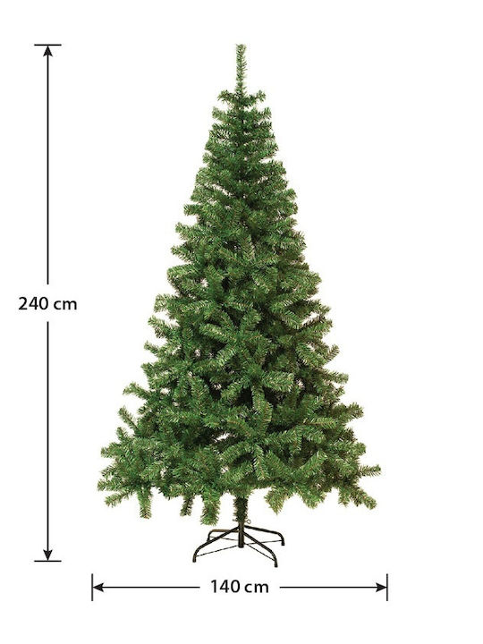 Christmas Green Tree with Metallic Base H240pcs