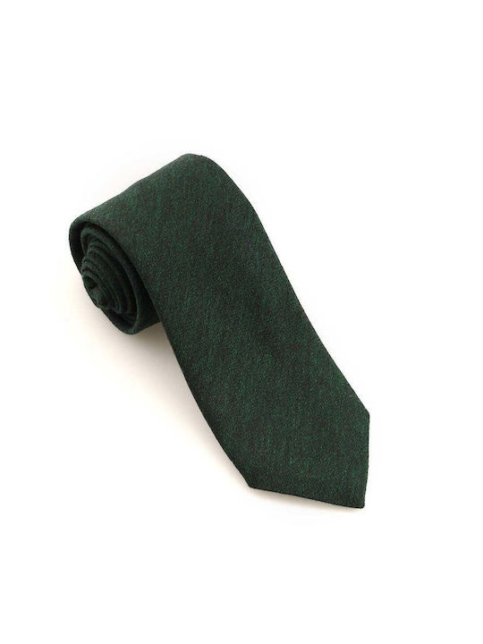 Portobello's Wool Men's Tie Monochrome Green