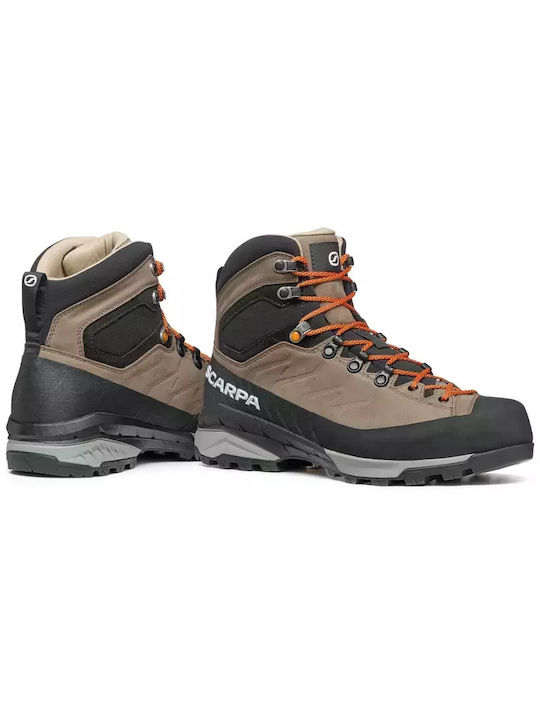 Scarpa Mescalito Trk Pro Bărbați Pantofi de Drumeție Impermeabil cu Membrană Gore-Tex Gri