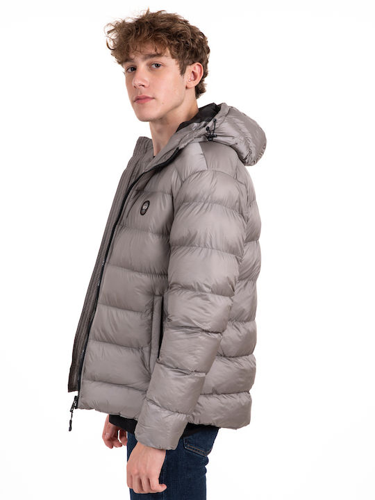 Winter Jacket Puffer Gray
