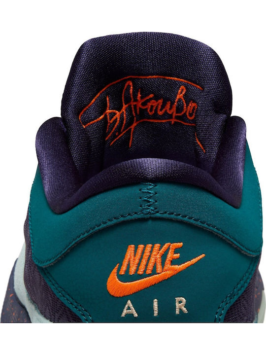 Giannis Freak 5 Χαμηλά Μπασκετικά Παπούτσια Geode Teal / Purple Ink / Total Orange / Jade Ice