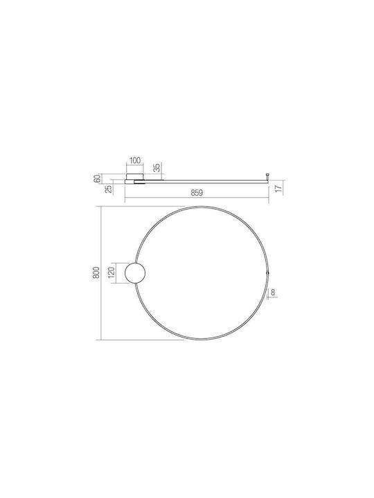 Redo Group Ceiling Light with Integrated LED