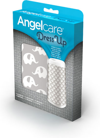 AngelCare Decorative Cover for Diaper Bin Gray