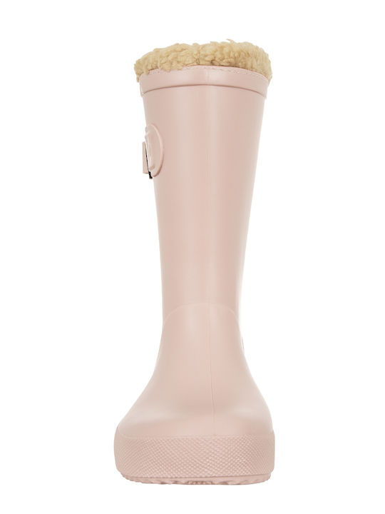 Παιδικές Γαλότσες cu captuseala interna Pink