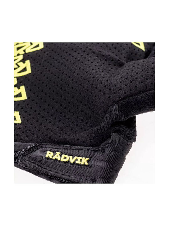 Radvik Full Finger Cycling Gloves Adults Black