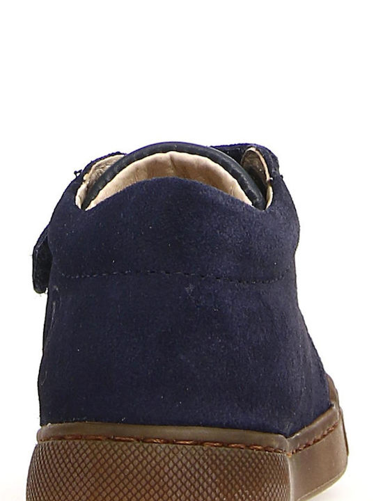 Ghete Pentru Copii Din Suede Cu Închidere Hoop & Loop Albastru Marin