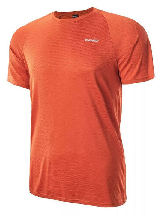 Men's Undershirt Short-sleeved in Orange Color