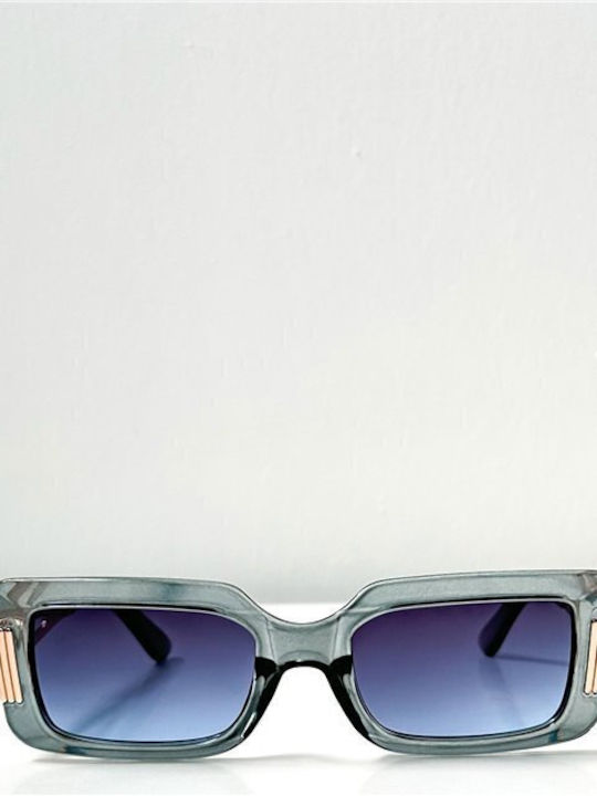 Looks Style Eyewear Sunglasses with Blue Frame and Blue Lens 74CAZ-00067