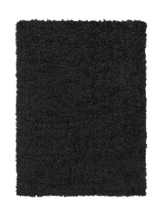 Saray Home Oslo Covor Rectangular Shaggy Negru