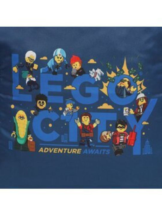 LEGO Urban School Bag Backpack Junior High-High School Blue 28Liters
