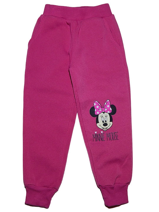 Παιδικό Σετ Φόρμας Ροζ 2τμχ Minnie Mouse