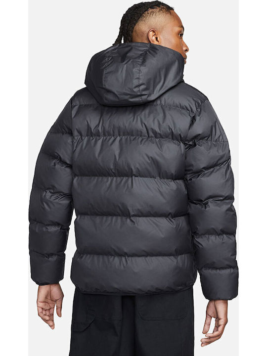 Storm-fit Windrunner Primaloft Winter Jacke Puffer Schwarz