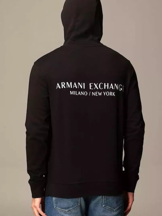 Armani Exchange Black с Качулка