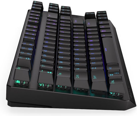 Endorfy Thock Ασύρματο Gaming Μηχανικό Πληκτρολόγιο Tenkeyless με Kailh Box Black διακόπτες και RGB φωτισμό (Αγγλικό US)