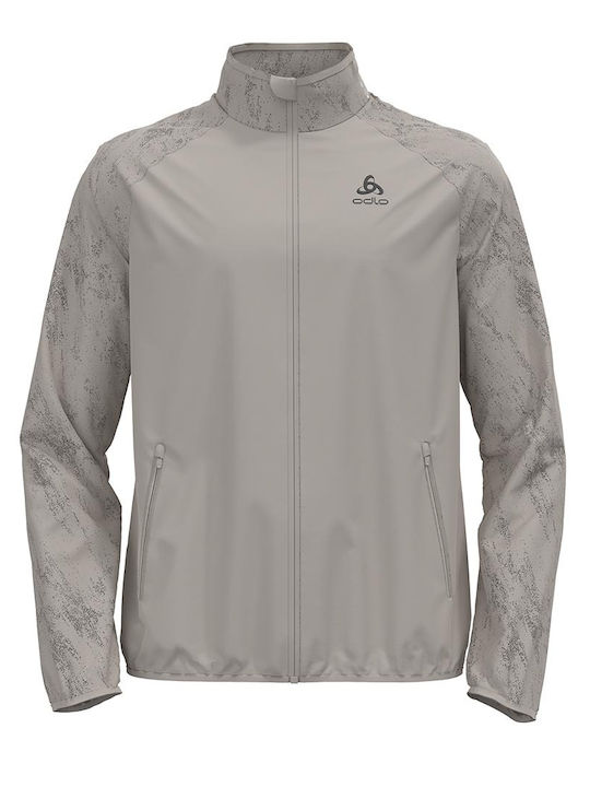Essentials Activewear Waterproof and Windproof Ecru Men’s Jacket