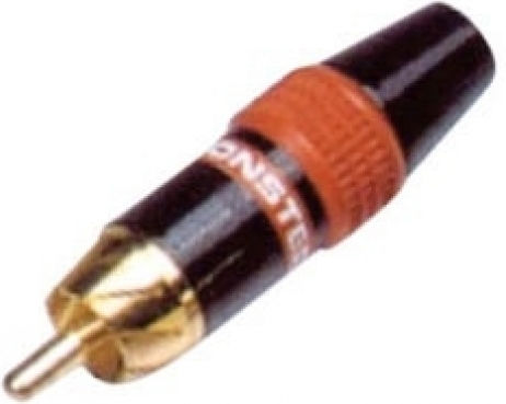 Lz Βύσμα RCA male Χρυσό 01.099.0117