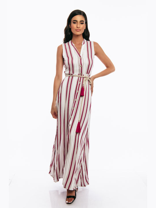 Donna Martha Maxi Рокля White