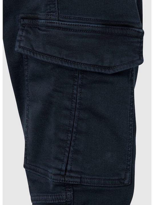 E1 Drop 2b Jared Herren Jeanshosen Cargo Elastisch mit Entspannt Verjüngt Anwendung Blau