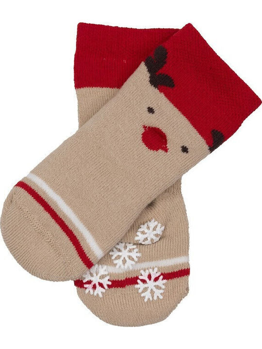 Defne Baby Kids' Socks Non-Slip Multicolored 3 Pairs