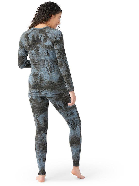 Smartwool Classic Thermal Merino Bluza termica pentru femei cu maneci lungi Negru