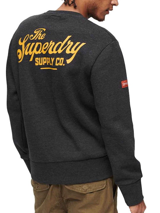 Superdry Workwear Women's Long Sleeve Sweater Black