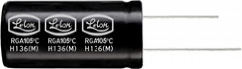 Lelon Capacitor Electrolytic 220μF 63V 50pcs 01.003.0209
