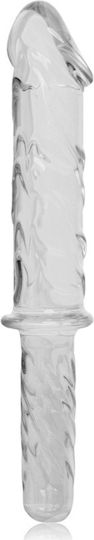Ibiza Γυάλινο Dildo Διάφανο 28.5cm