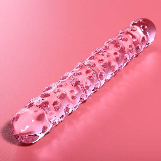 Ibiza Γυάλινο Dildo Ροζ 18.5cm