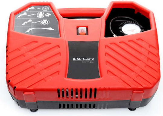 Kraft & Dele Car Tire Pump with Cable 230V