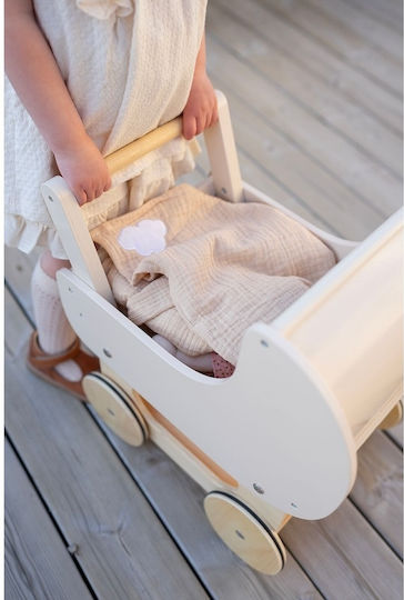 Jabadabado Puppen Kinderwagen Aus Hölzernes Für 1.5+ Jahre