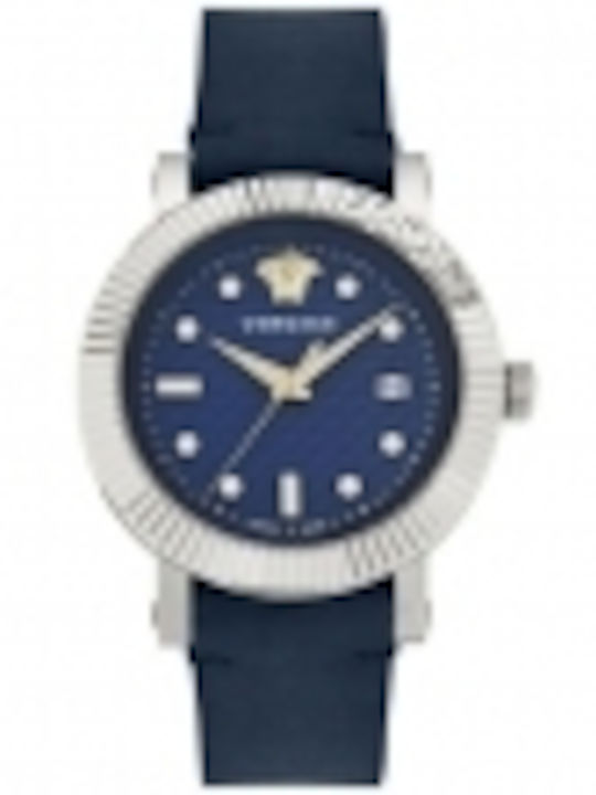 Versace V Classic Ρολόι Μπαταρίας με Δερμάτινο Λουράκι Versace V Classic Ρολόι Μπαταρίας με Δερμάτινο Λουράκι