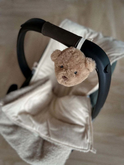 Flow Tierchen Bärchen aus Stoff mit weißen Klängen für 0++ Monate