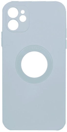 Nuon Back Cover Σιλικόνης Γαλάζιο (iPhone 11)