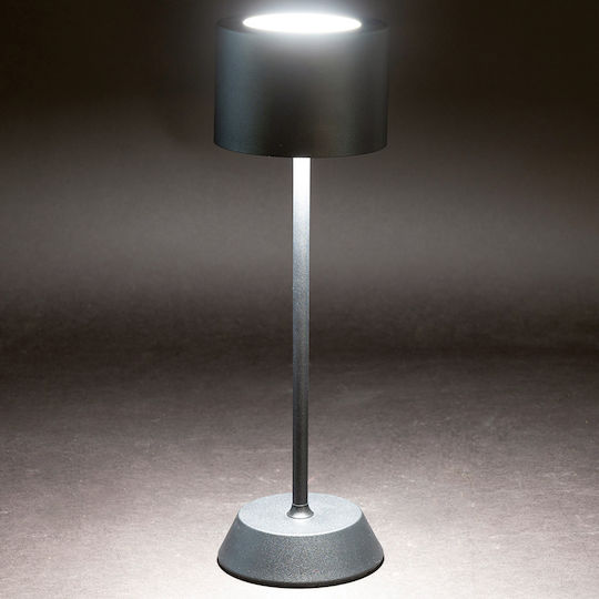 Kooper Metal Lampă de masă LED cu Abajur Negru și Bază