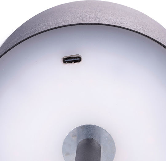 Kooper Metal Lampă de masă LED cu Abajur Negru și Bază