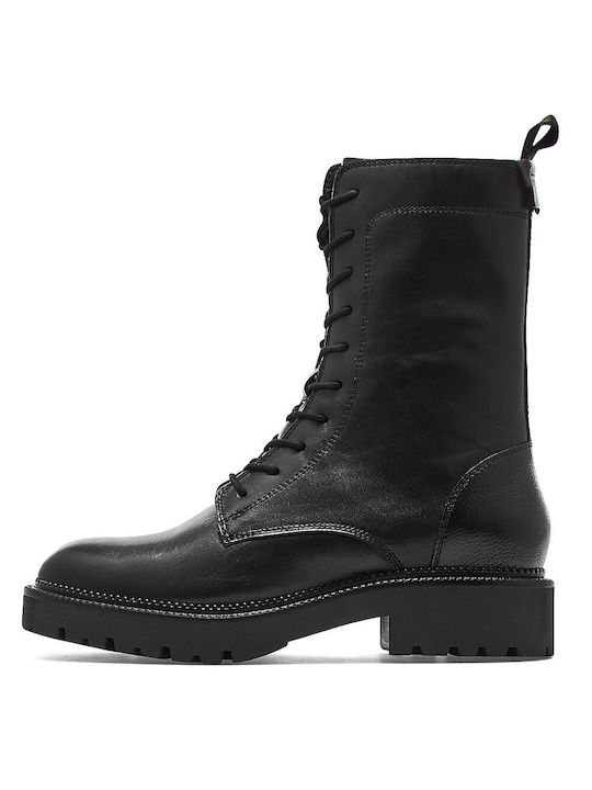 Gant Leder Damen Chelsea Stiefeletten Schwarz