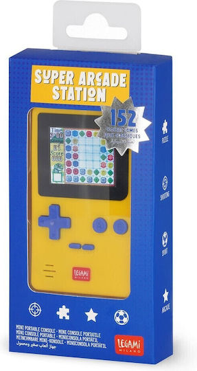 Legami Milano Super Arcade Station Electronic Kids Handheld Console For 4+ Years Yellow