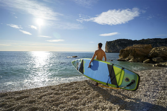 Bestway Hydro-force Φουσκωτή Σανίδα SUP με Μήκος 3.81m Τιρκουάζ