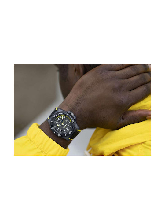 Timex Expedition North Ceas Solar cu Negru Brățară din material textil