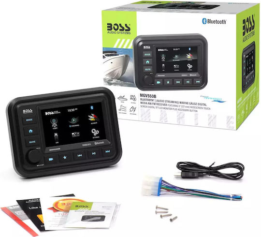 Boss Бордова аудио система Водоустойчив със AUX / Bluetooth / USB